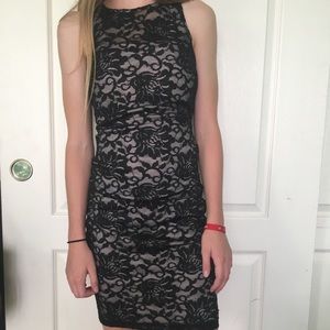 Lace homecoming dress